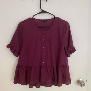Maroon blouse